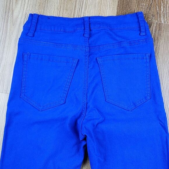 🔥Hybrid Royal Blue High Waist Super Stretch Skinny Pants Small - Picture 8 of 11